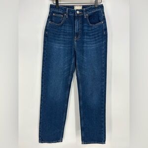We‎ the Free Pacifica High Rise Slim Straight Jeans Dark Wash- Size 27